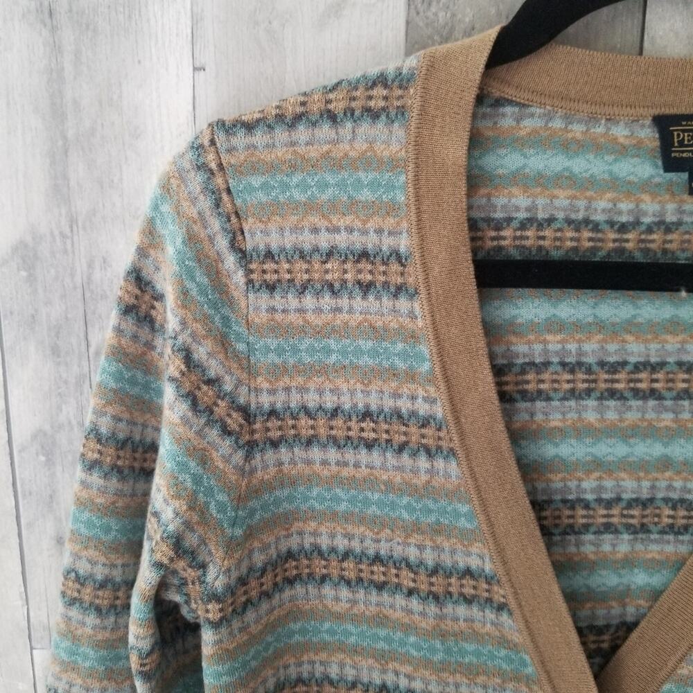 Pendleton Cardigan Sweater Medium - image 2